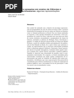 Pesquisa e Formação de Professores