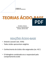 Teorias Ácido-Base