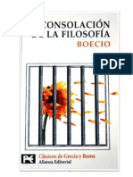 Boecio - de La Consolación de La Filosofía PDF