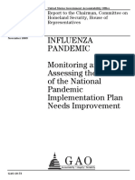 Pandemic Plan Needs Improvement