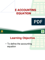 7 The Accounting Equation