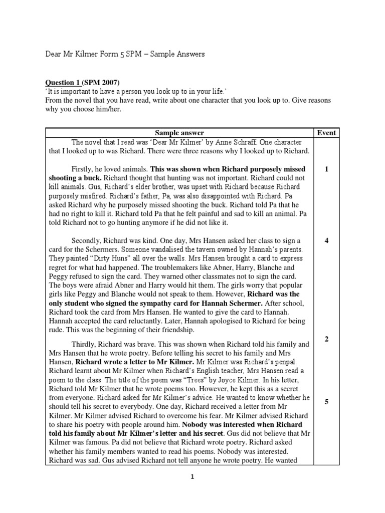 Modul Dear Mr Kilmer Form 5 Spm Pdf Poetry Armed Conflict