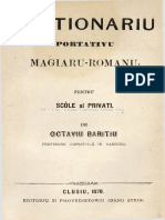 BCUCLUJ FG 84470 1870 Dicționar Maghiar Român