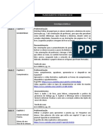 6º EFUND II - Planejamento Integrado 2018 - 6º Ano - Língua Espanhola