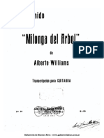 Milonga Del Arbol Transcript M L ANIDO