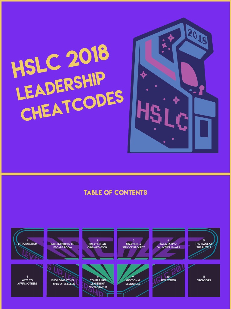 HSLC Leadership Cheatcodes | PDF | Leadership