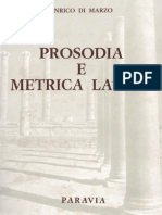E. Di Marzo 1946 Prosodia e Metrica Latina