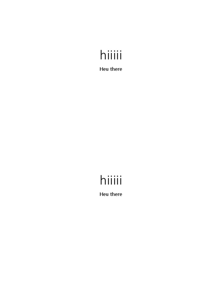 Hiii | PDF