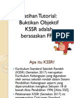 Tutorial Objektif KSSR