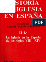 Historia de La Iglesia en España 2.1 - Garcia Villoslada PDF