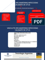 VASCULITIS INFLAMATORIAS INFECCIOSAS CAUSANTE DE ICTUS.pptx