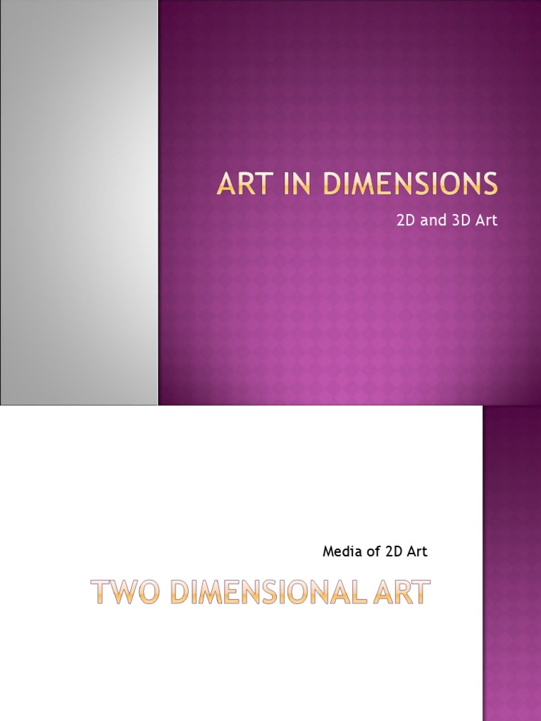 Exploring 2D and 3D Art Techniques | PDF | Casting | Drawing