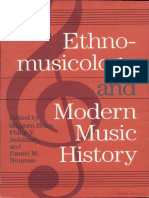 Ethnomusicology and Modern Music History