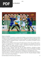 A história e a origem do Handebol - Handebol Educacional