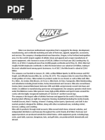 Nike Inc