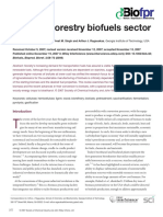 The New Forestry Biofuels Sector: Review