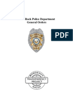 Little Rock Police Department General Orders