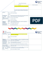 CELTA Lesson Plan Procedure