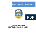 Mv1.plan Estrategico 2017 - 2021 Upla PDF