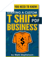 Starting A Custom T Shirt Business Guide