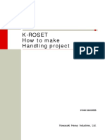 K-ROSET Handling Project Manual - EN