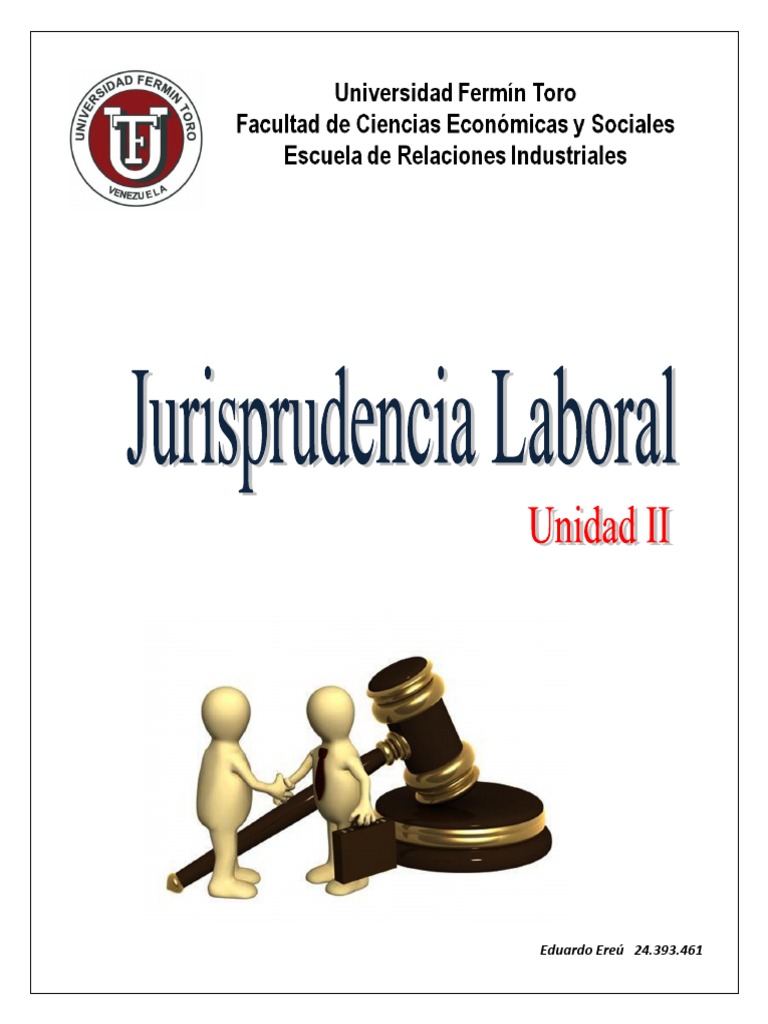 Trabajo Jurisprudencia Laboral | PDF | Derecho laboral | Corporaciones