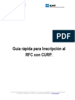 Guía RFC CURP