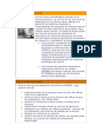 Columnas de Destilación UOP3