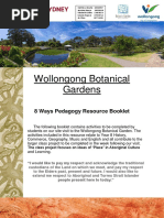 Wollongong Botanical Gardens: 8 Ways Pedagogy Resource Booklet