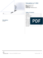 DISC Thermal Analysis