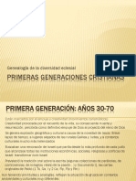 03 Primeras Generaciones Cristianas PDF