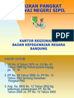 Kenaikan Pangkat PNS REVISI