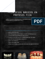 Principios Basicos en Prótesis Fija