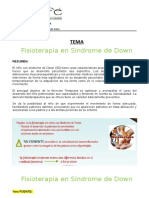 Fisioterapia en SD