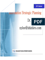 Information Strategic Planning