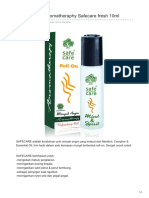 Hafaza - Co.id-Minyak Angin Aromatheraphy Safecare Fresh 10ml PDF