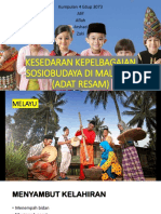 Kesedaran Kepelbagaian Sosiobudaya Di Malaysia