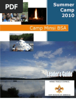 Camp Minsi - 2010 Leaders Guide