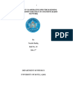 Energy Efficient Co-Operative Spectrum Sensing With Hybrid Handoff Strategy in Cognitive Radio Network