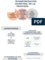 Electrovaporización Transuretral de La Próstata TX