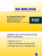 Valoración Del Daño Corporal en Bolivia