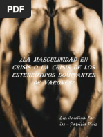 ¿La Masculinidad en Crisis o La Crisis de Los Estereotipos Dominantes de Los Varones