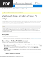 Walkthrough Create a Custom Windows PE Image