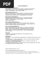 Ma1151 Mathematics Ii Unit I Multiple Integrals 10+3