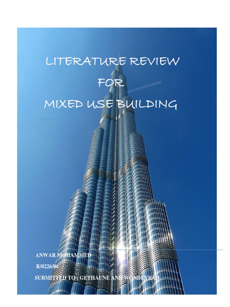 Definition of Mixed Use Development PDF Movie Theater City