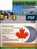 Ontario Motorcycle Handbook M1 M2