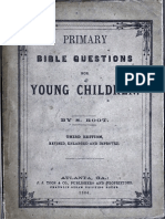 Primary Bible Questions For Young Children by S Root