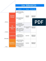 Social Media Editorial Line