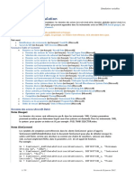 Les Variables de Simulation