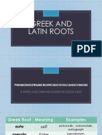 Greek and Latin